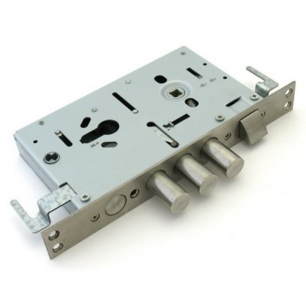 Цилиндр дверной 45/45 мм хром перф с пов. Variant (Китай) фото 1