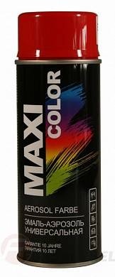 Эмаль-аэрозоль темно-зеленая MAXI COLOR RAL6005 400мл фото 1