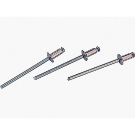 Заклепка вытяжная ал/сталь 4x10 фото 1