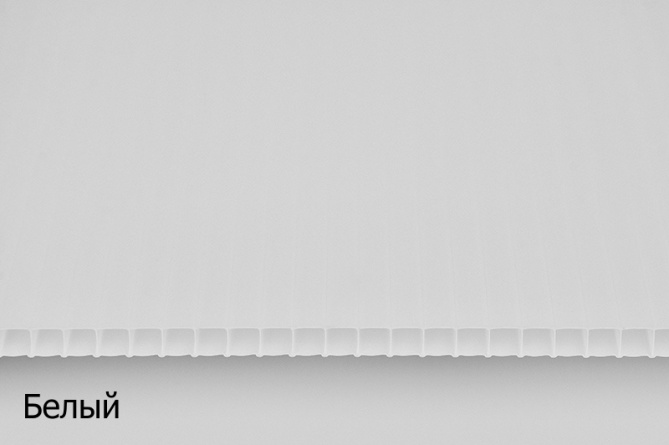 Поликарбонат сотовый 2100*6000мм, 6мм, цветной, стандартный (1,05 кг. на м.кв.) фото 3