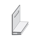 Базовая планка DOCKE, 2000 мм (Пломбир) фото 1