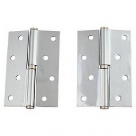 Петля 100мм L (левая) (СР) (хром) фото 1