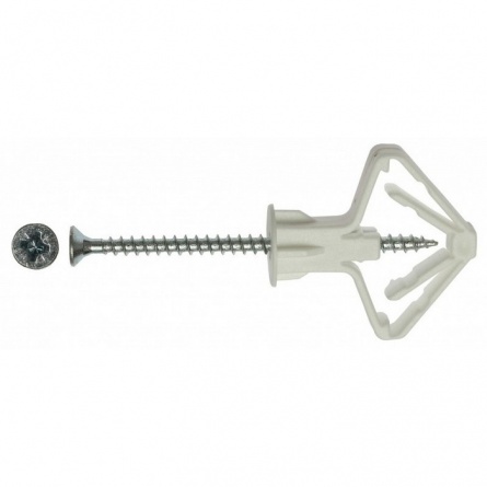 Дюбель бабочка в гипсокартон 10х50 фото 1