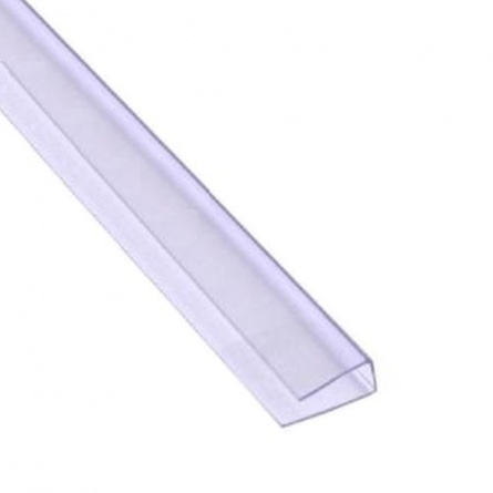 Профиль торцевой UP - 10 мм, прозрачный, 2,1 м фото 1