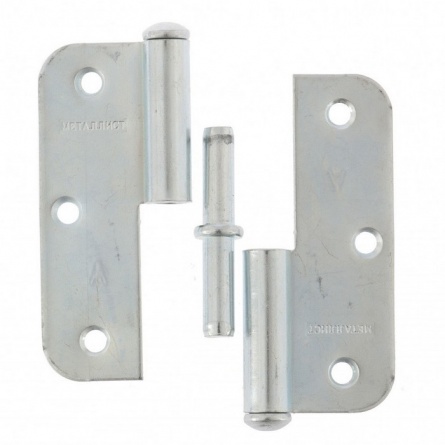 Петля накл. ПН1-85 Ц хр левая (Россия) фото 1