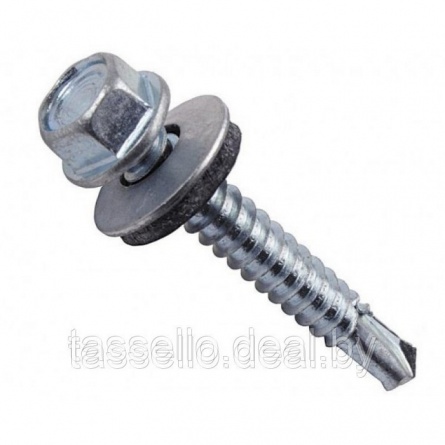 Саморез кровельный 5,5х19,цинк фото 1