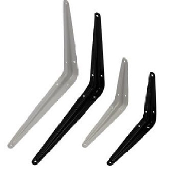 Кронштейн мебельный 250х300 белый фото 1