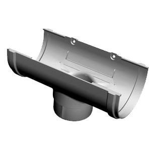 Воронка D=120 PREMIUM DOCKE (Шоколад) пвх фото 1