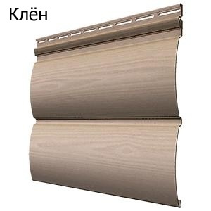 Панели  DOCKE Lux БлокХаус, 3600х240 мм (Миндаль) фото 5