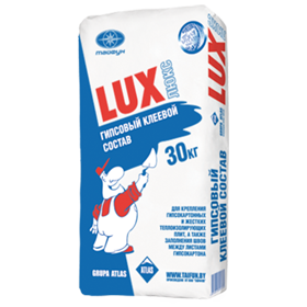 Клей LUX  гипсовый фото 1