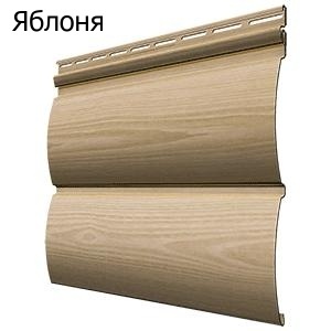 Панели  DOCKE Lux БлокХаус, 3600х240 мм (Миндаль) фото 3