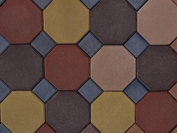 Плитка тротуарная типа "Восьмигранник" фото 1