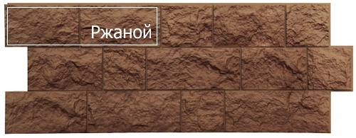 Панель фасадная DOCKE FELS, 450х1150 мм (Все цвета) фото 1