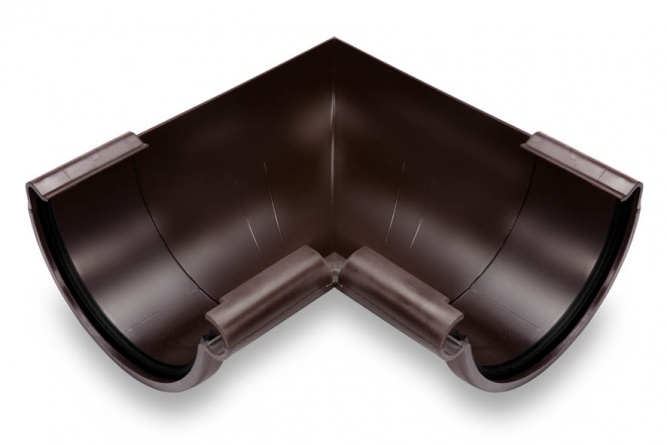 Внутренний угол 90° RE110-A-LW090-G Galeco Графит RAL 7021 пвх фото 1