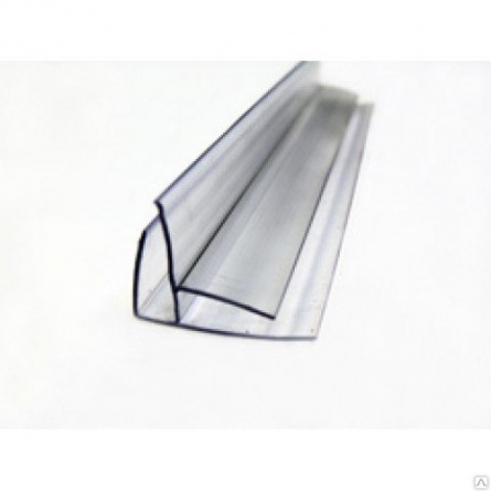 Профиль угловой FCP 8-10 мм, прозрачный, 6 м фото 1