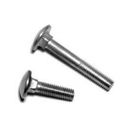 Болт мебельный М10х60, цинк, DIN 603 фото 1