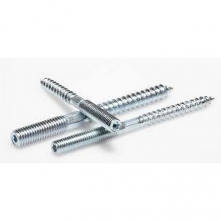 Шуруп-шпилька М8х100, цинк фото 1