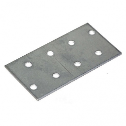 Пластина крепежная перфорированная 240х80 фото 1