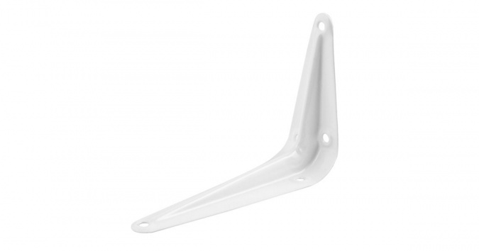 Кронштейн мебельный 125*150 белый фото 1