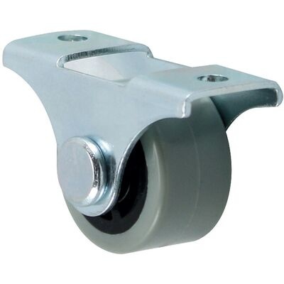 Ролик прямоходящий Н-25 с резиновым ободом Китай фото 1