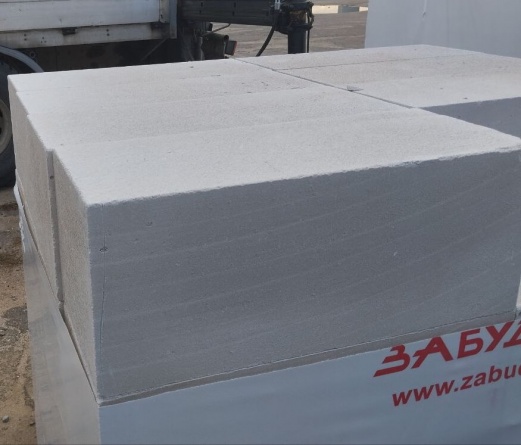 Блоки газосиликатные из ячеистого бетона стеновые кат.1 Д-500 (250*250*625) Забудова фото 1