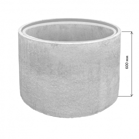 Кольцо стеновое КС 10 высота 600 фото 1