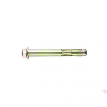 Анкерный болт с гайкой М12х16х180, желтый цинк фото 1