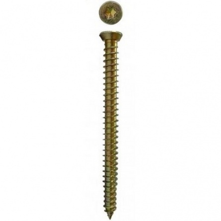 Шуруп по бетону 7,5х182 желтый цинк фото 1