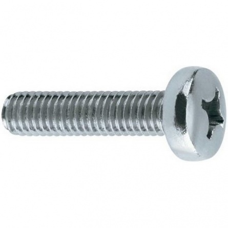 Винт полусфера М8х90, цинк фото 1