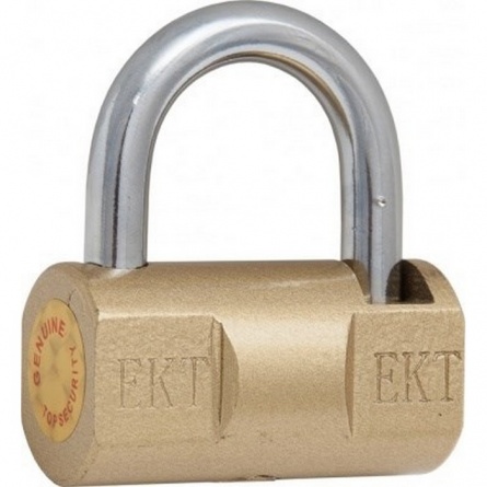 Замок навесной CUSAM 50mm (латунь) фото 1