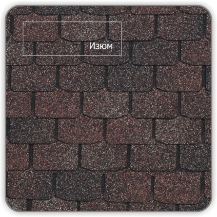 Битумная черепица  DOCKE PIE PREMIUM, коллекция ЦЮРИХ, (кофе) фото 5