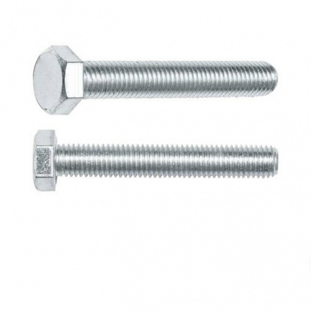 Болт шестигранный М16х80, цинк, кл.пр. 5,8 фото 1