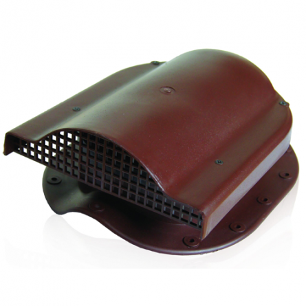 Аэратор (вентиль) кровельный фигурный WPBN тип KTV D=150мм низкий профиль RAL 3009 фото 1