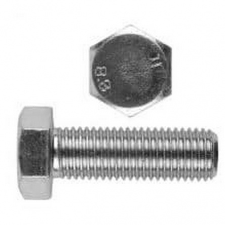 Болт шестигранный М12х50, цинк, кл.пр. 8,8 фото 1