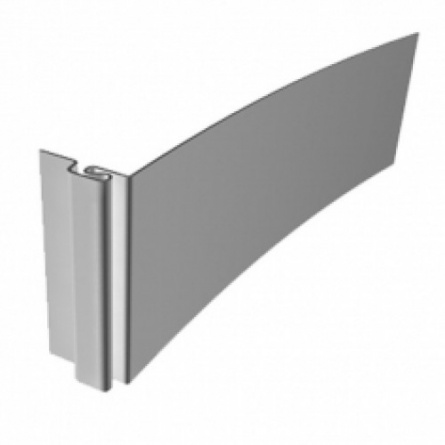 Откос DOCKE (дополнительно необходим наличник 89мм), 3600х254 мм (Пломбир) фото 2