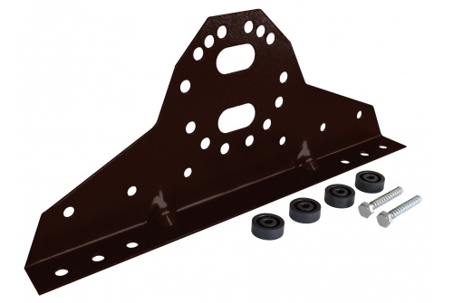 Кронштейн снегозадержателя NEW Grand Line RAL 8019 фото 1