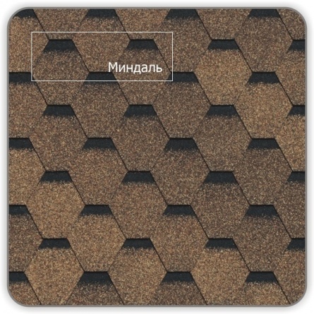 Битумная черепица  DOCKE PIE PREMIUM, коллекция ШЕФФИЛД, (бисквит) фото 1