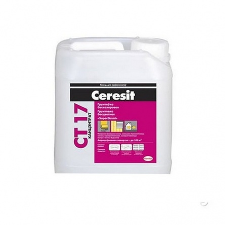 Грунтовка (концентрат) Ceresit/СТ17/ бесцветная, 10 л фото 1