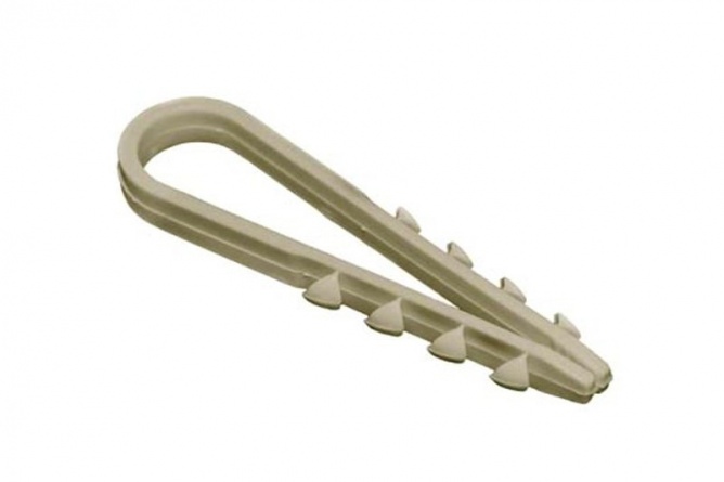 Дюбель-хомут прямоугольный 10х5 фото 1