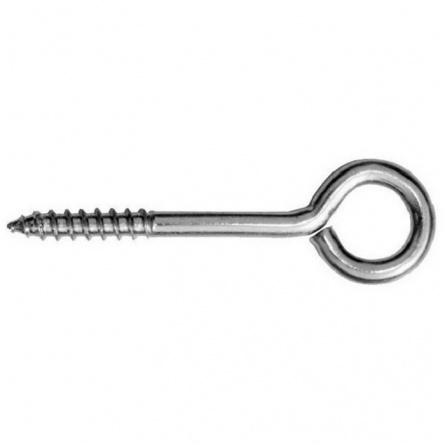 Крючок металлический круглый 6х60 фото 1