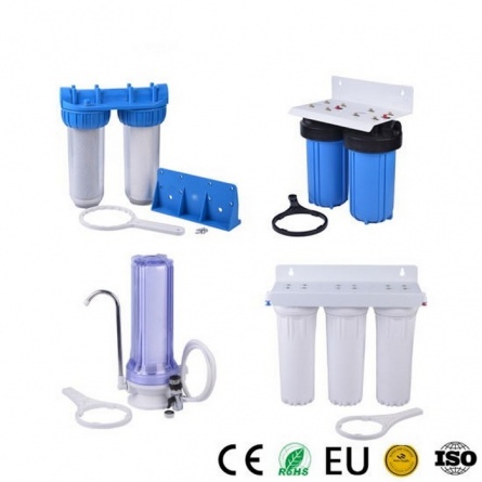 Кронштейн для корпусов фильтров 10, одинарный, металлический.  / (Китай) фото 1