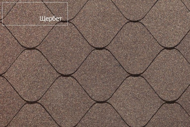 Битумная черепица  DOCKE PIE PREMIUM, коллекция НИЦЦА, (кофе) фото 1