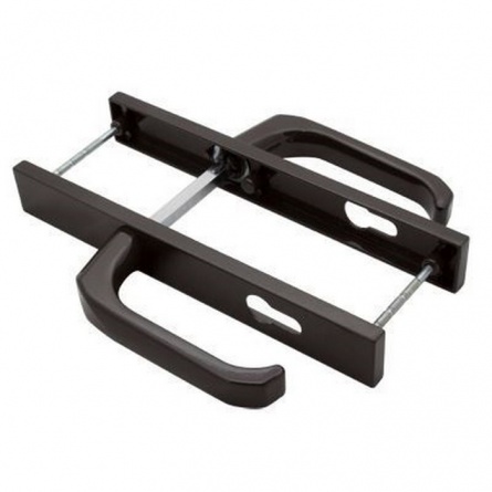 Ручка для пласт дверей 85 мм (коричневая) фото 1