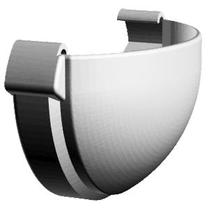 Заглушка желоба Lux D=141 DOCKE (Шоколад) пвх фото 3