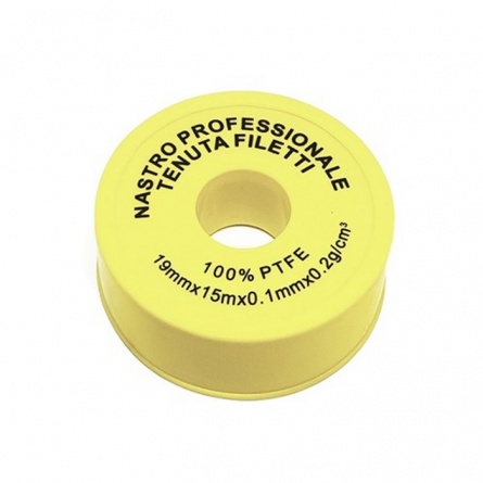 Лента ФУМ уплотнительная 15мх19ммх0,1мм, РФ фото 1