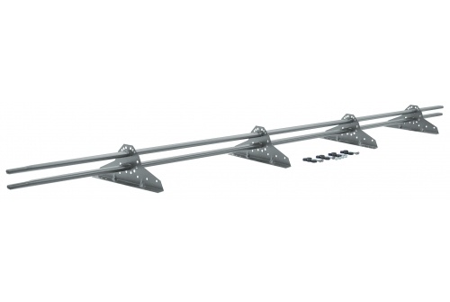 Снегозадержатель NEW трубчатый Grand Line RAL 7004 3м фото 1