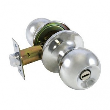 Защёлка Стандарт 607 BK CP хром фикс (Россия) фото 1