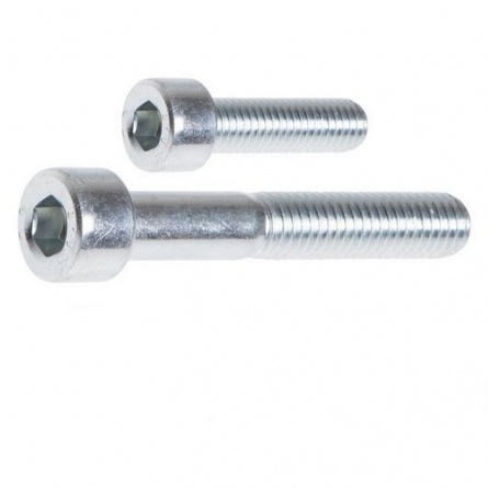 Винт с внутр шестигран М10х70, цинк фото 1
