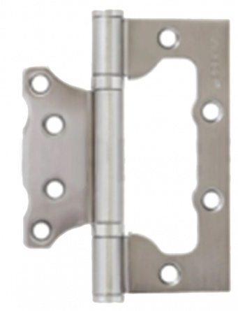 Петля-бабочка Стандарт 100/75 2ВВ коробка хром (Китай) фото 1