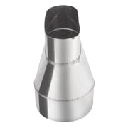 Переход с овальной трубы на круглую фото 1